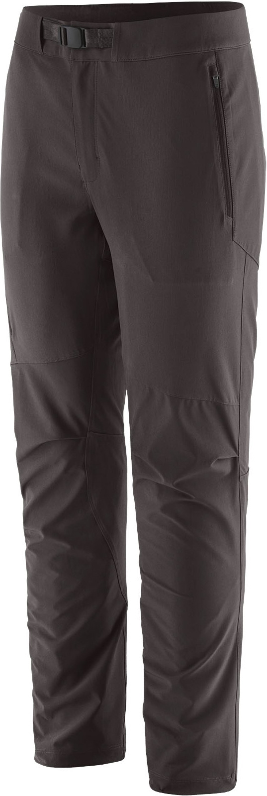 Pantalon d'alpinisme résistant - W's Terravia Alpine Pants Reg Black en Softshell - Taille 2 US - Noir