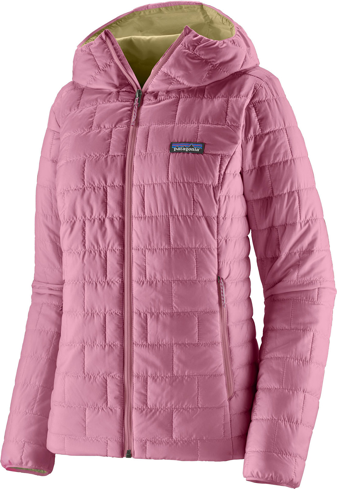 Warme Stepp-und PrimaLoft® Daundenjacke W's Nano Puff Hoody Light Violet für Damen Größe S Violett