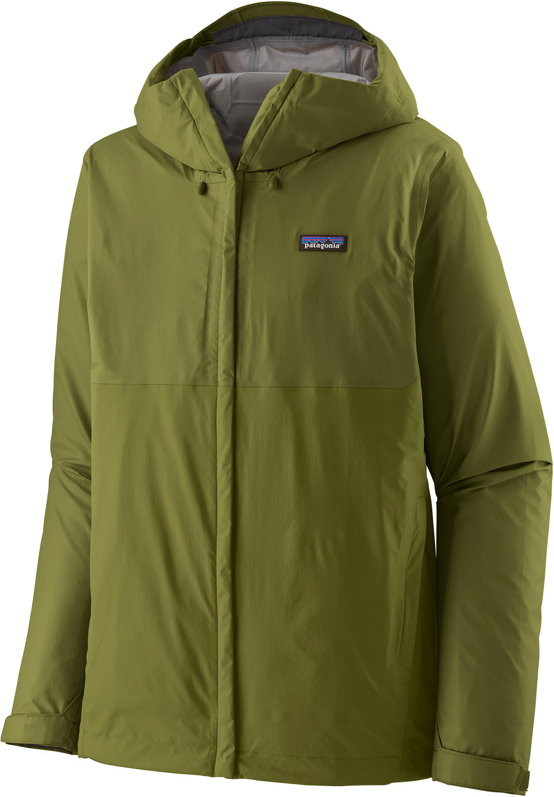 Veste de randonnée imperméable et coupe-vent - M's Torrentshell 3L Rain Jkt Caper Green en Nylon - Taille L - Vert