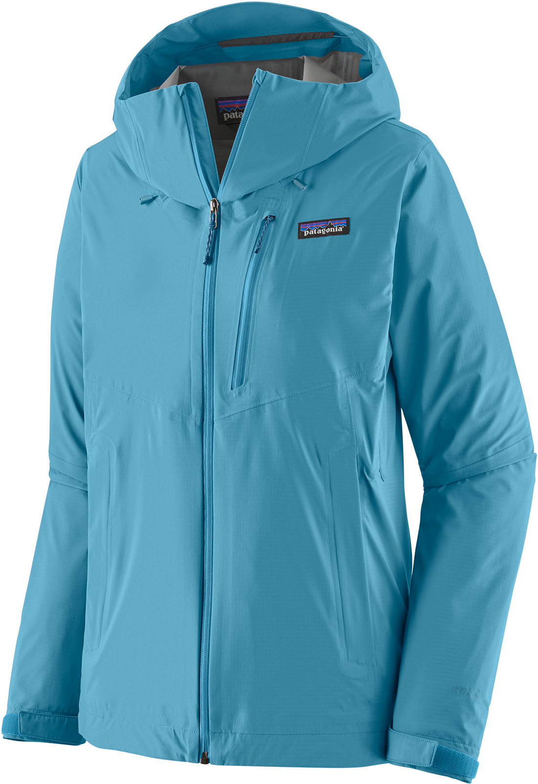 Veste imperméable et coupe-vent de randonnée - W's Granite Crest Rain Jkt Shore Blue en Nylon - Taille M - Bleu