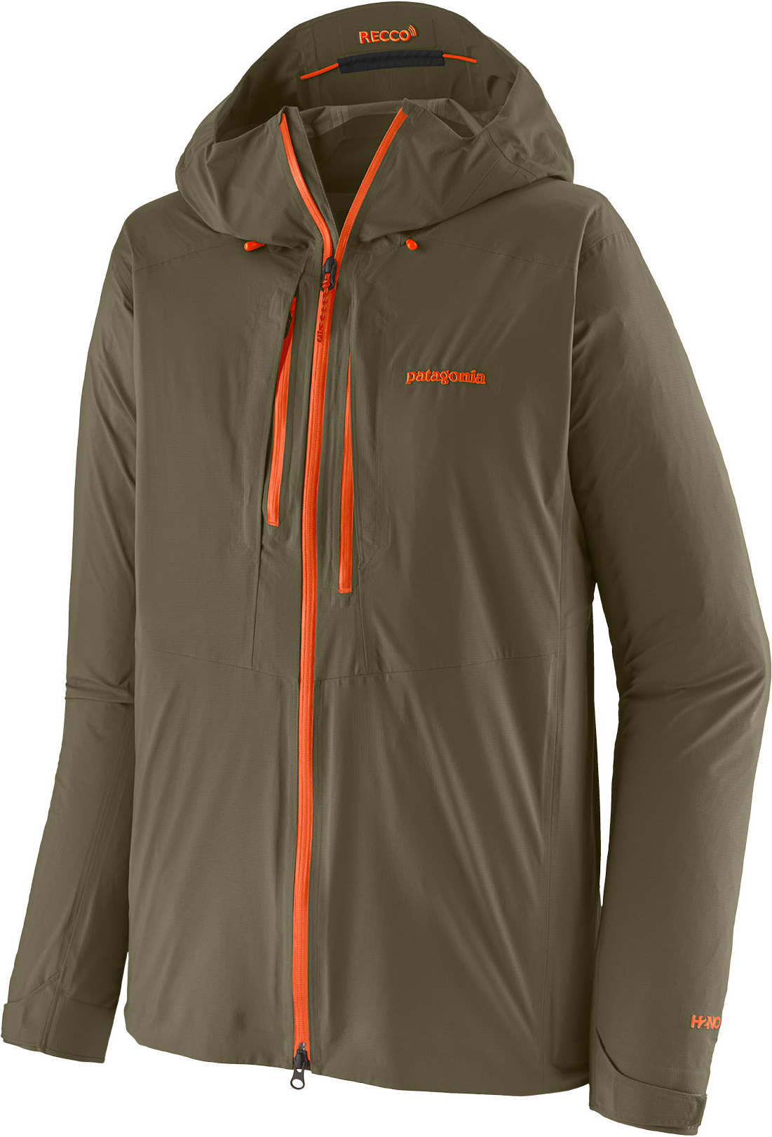 Veste imperméable pour alpinisme - M's M10 Storm Jkt Basin Green en Nylon - Taille L - Vert
