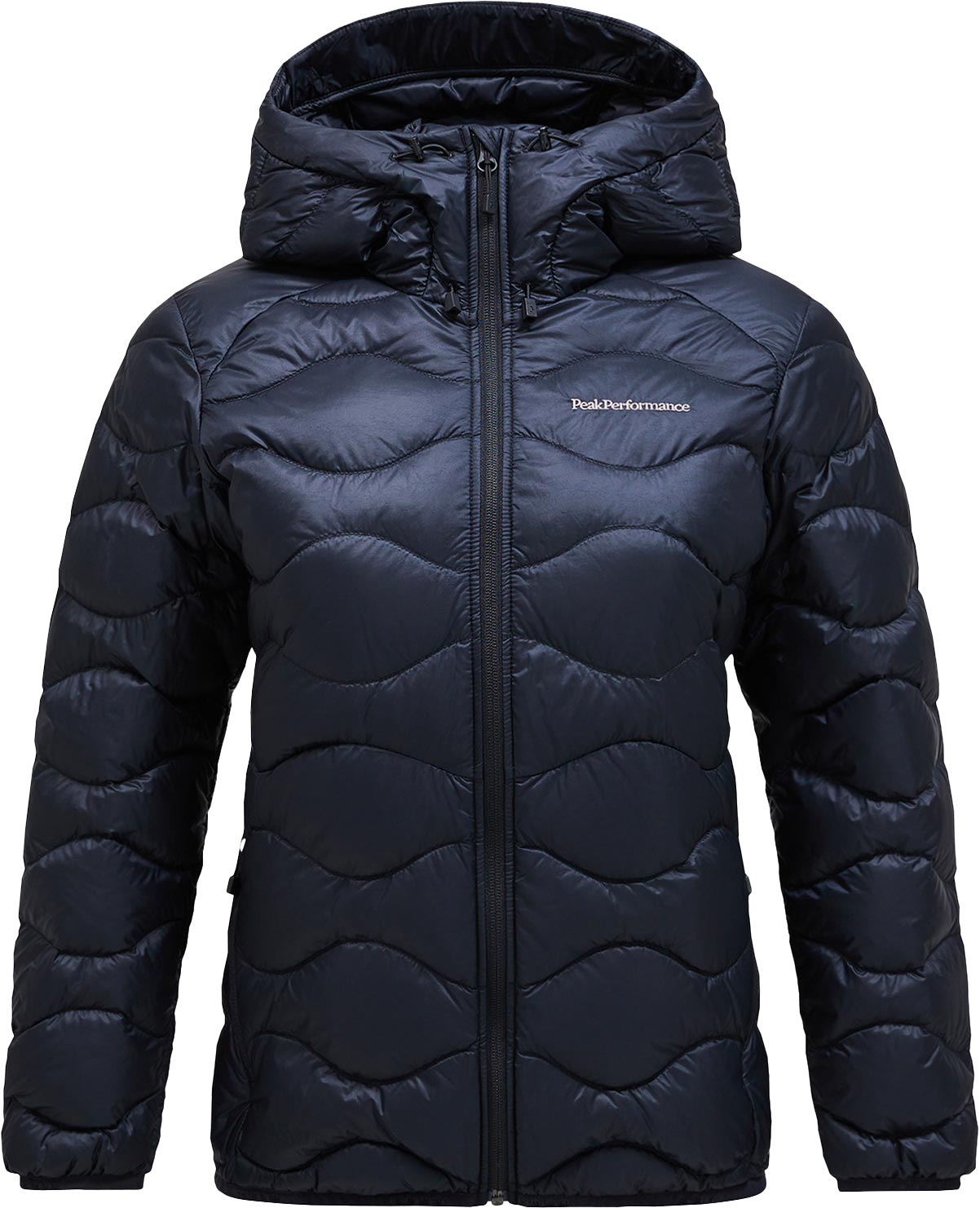 Stepp- Und Daundenjacken W Helium Down Hood Jacket Black für Damen Größe M schwarz