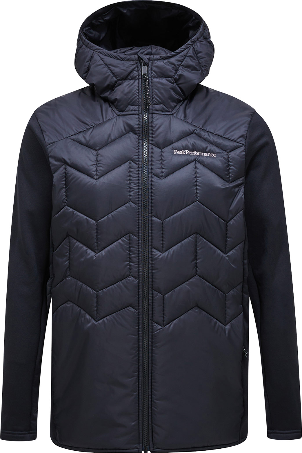 Doudoune isolante et polyvalente - M Elevate Liner Hybrid Hood Jacket Black - Taille L - Noir