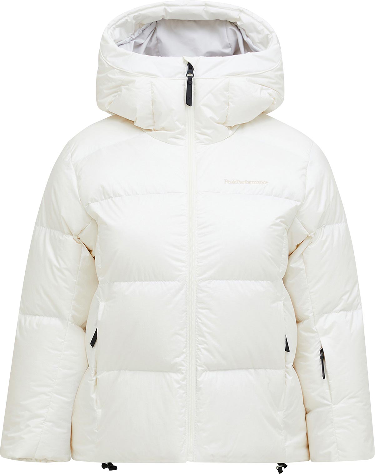 Isolierende Skijacke mit Daunen W Glissade Down Jacket Off White für Damen Größe S Weiß