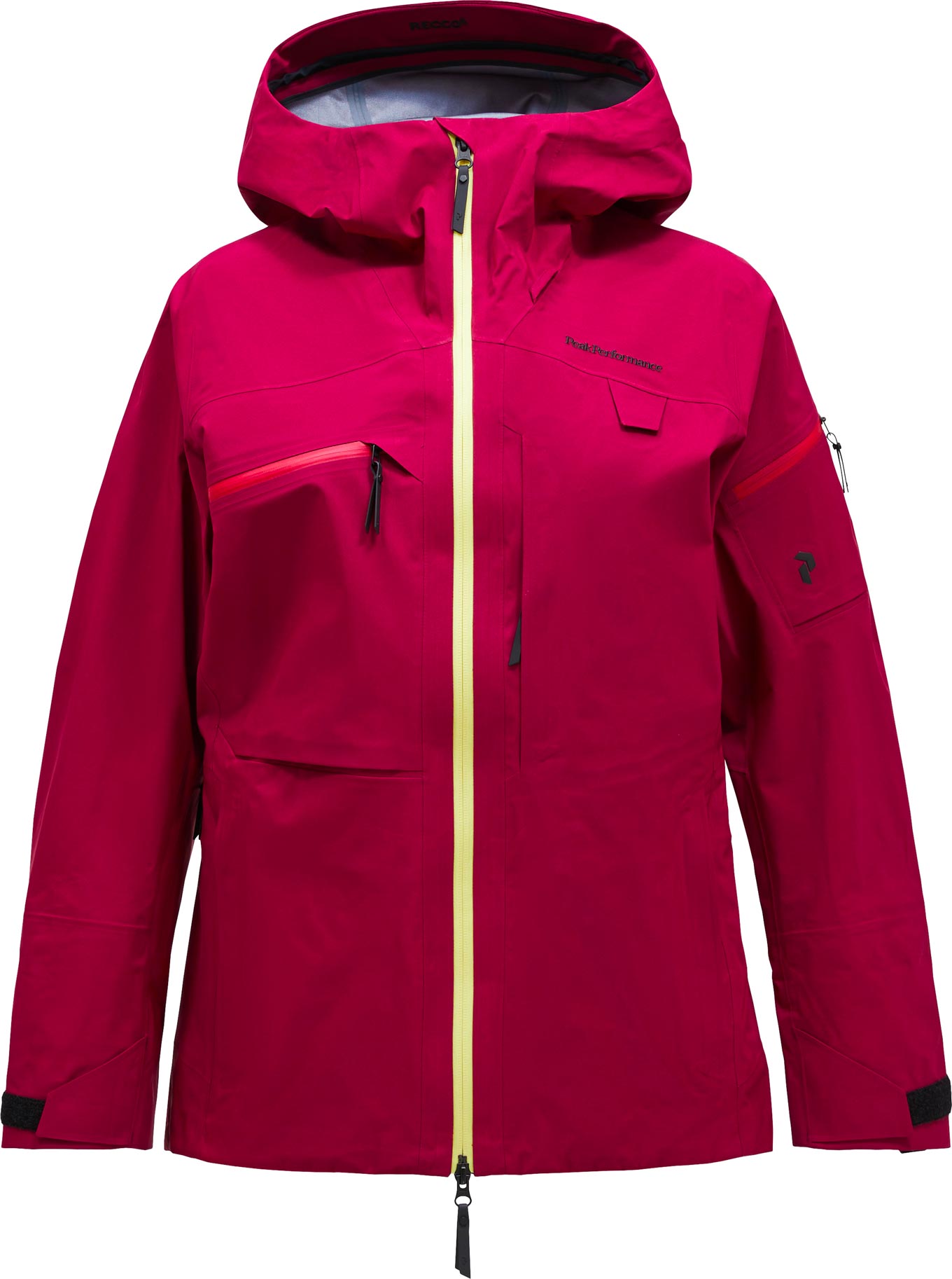 Veste de ski en GORE-TEX - W Alpine Gore-Tex 3L Jacket Vertical Zenit - Taille S - Bordeaux