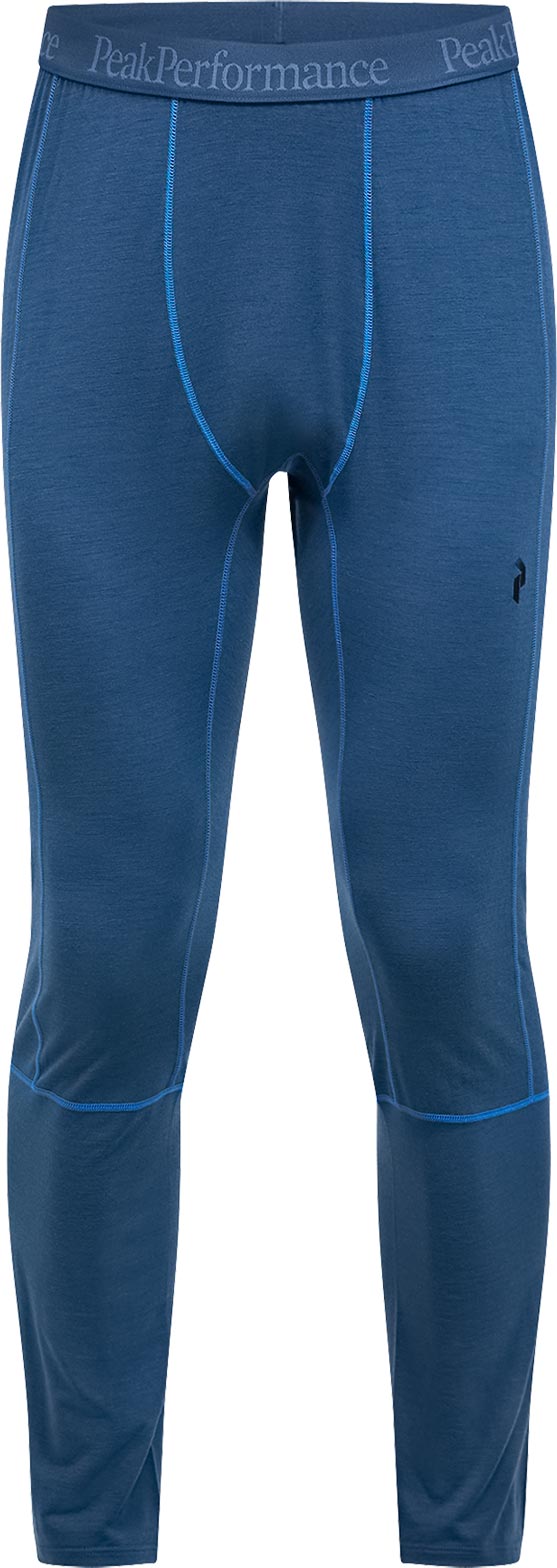 Strumpfhose aus Merinowolle M Magic Long Johns Baselayer Mountain Lake für Herren Größe XL Blau