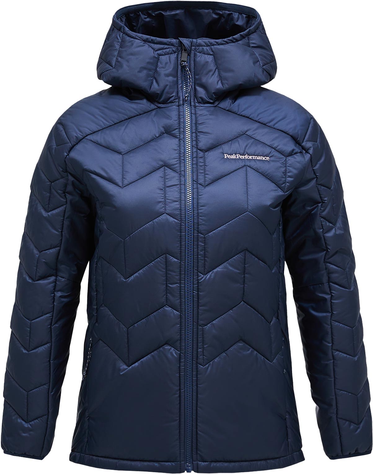 Doudoune légère et polyvalente - W Elevate Liner Hood Blue Shadow - Taille M - Bleu