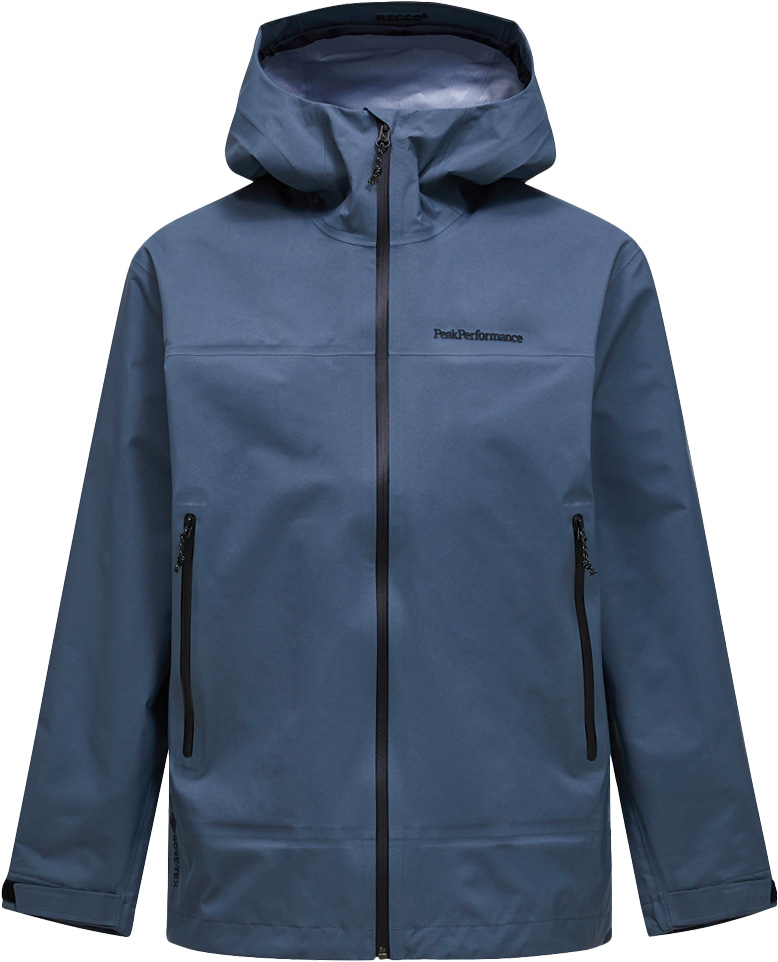 Veste de randonnée imperméable en GORE-TEX® ePE - M Treeline Gore Tex 3L Jacket Mountain Mist - Taille L - Bleu