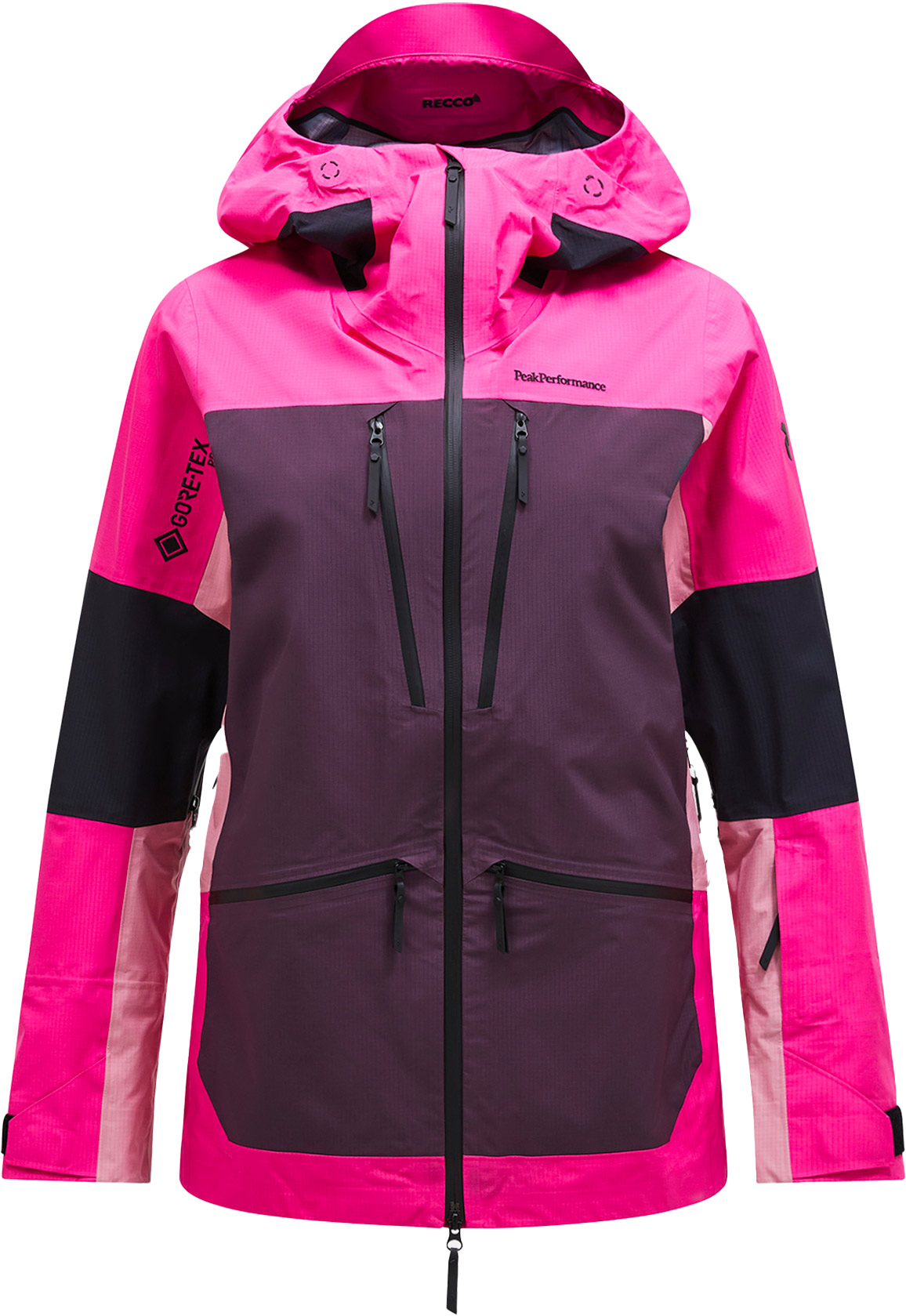 Veste de ski imperméable et respirante en GORE-TEX® PRO - W Vertical Gore-Tex Pro Jkt Beetroot Purple Mystic Purple Bitte pour