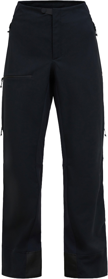 Pantalon imperméable de ski de randonnée - W Ascent Softshell Pants Black en Softshell - Taille M - Noir