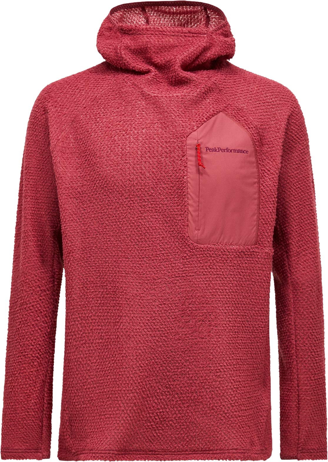 Polaire ultralégère en Polartec Alpha® - M Freelight Alpha Hood Wild Rouge - Taille M