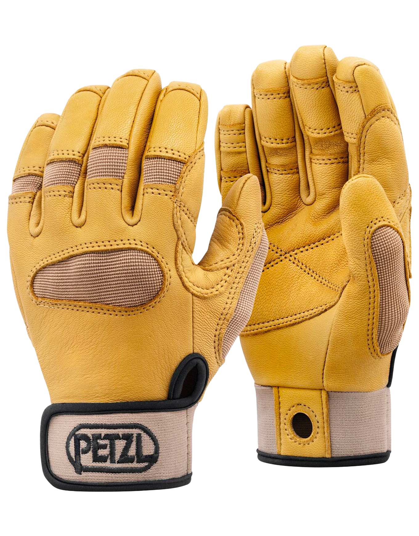 Gants d'escalade - Cordex Plus Light Brown en Nylon - Taille XS - Jaune