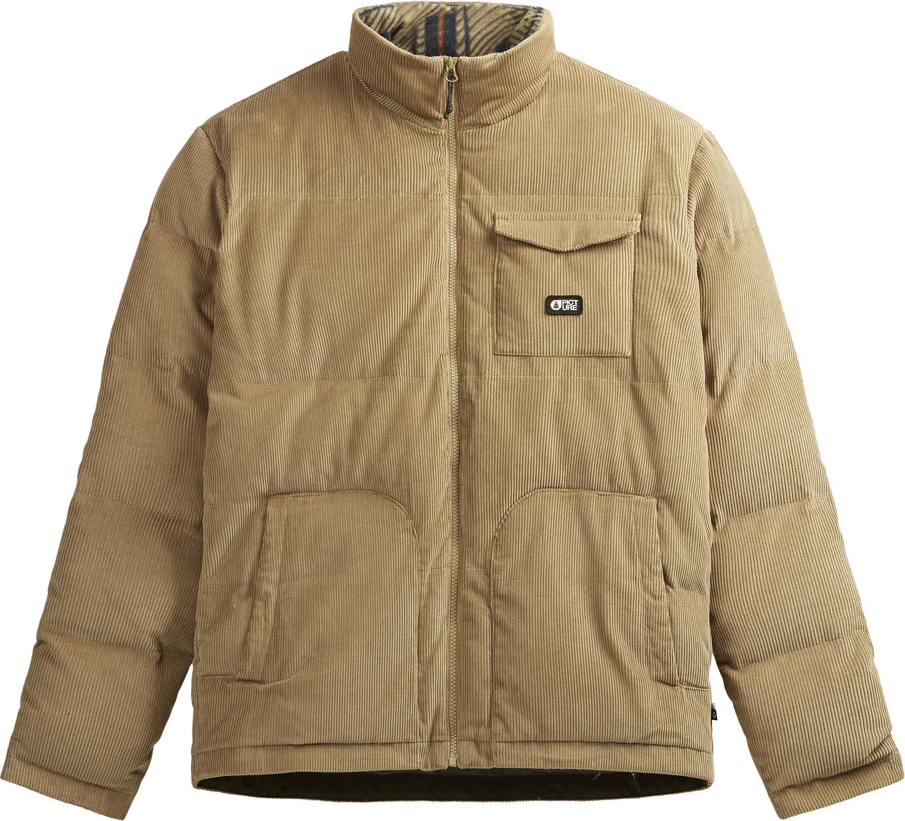 Doudoune velours côtelé - Fermont Jkt Dark Stone en Coton - Taille XL - Beige