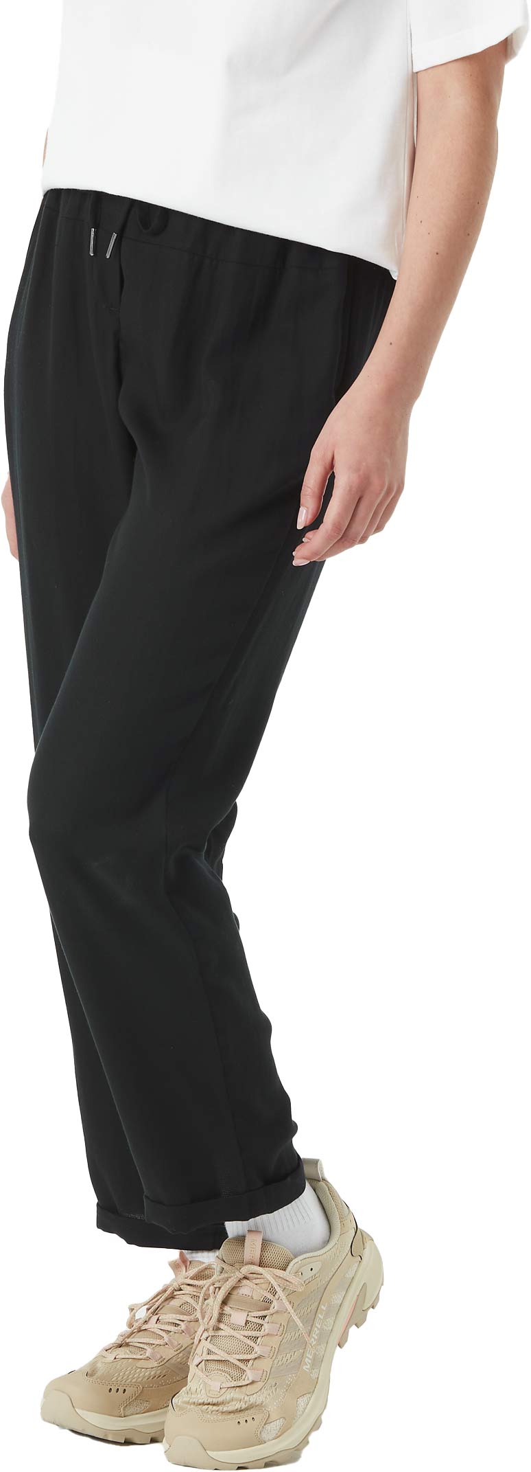 Pantalon léger et confortable - Chimany Pants Black - Taille S - Noir