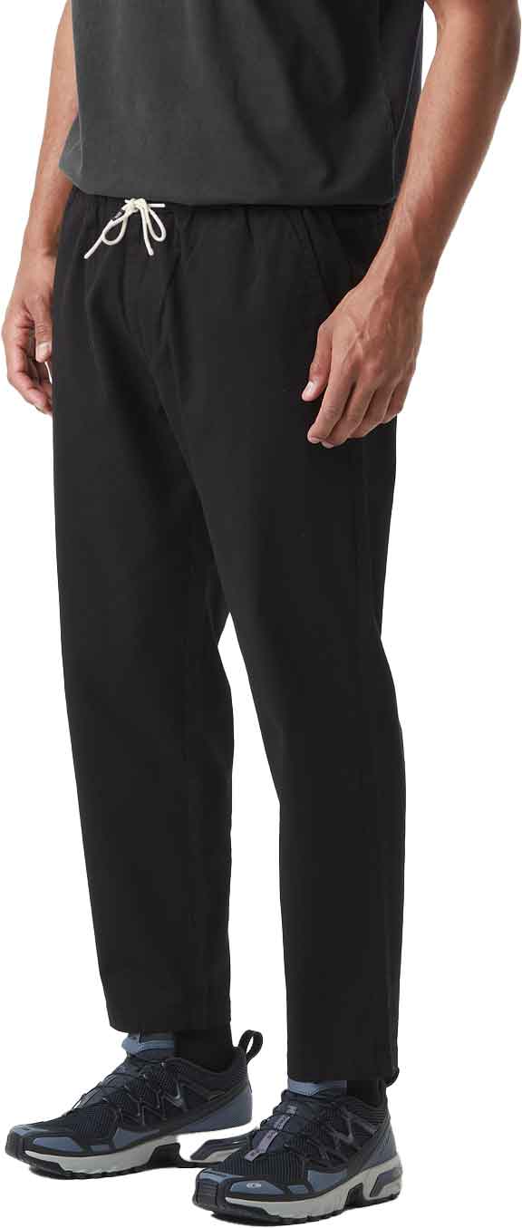 Pantalon en coton biologique - Dalaro Pants Black en Coton - Taille M - Noir