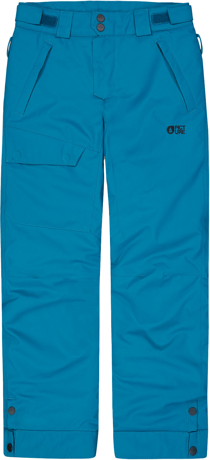 Wasserfeste und atmungsaktive Hose Skihosen Time Pants Serenity Blue Kindergröße 158-164 cm Blau