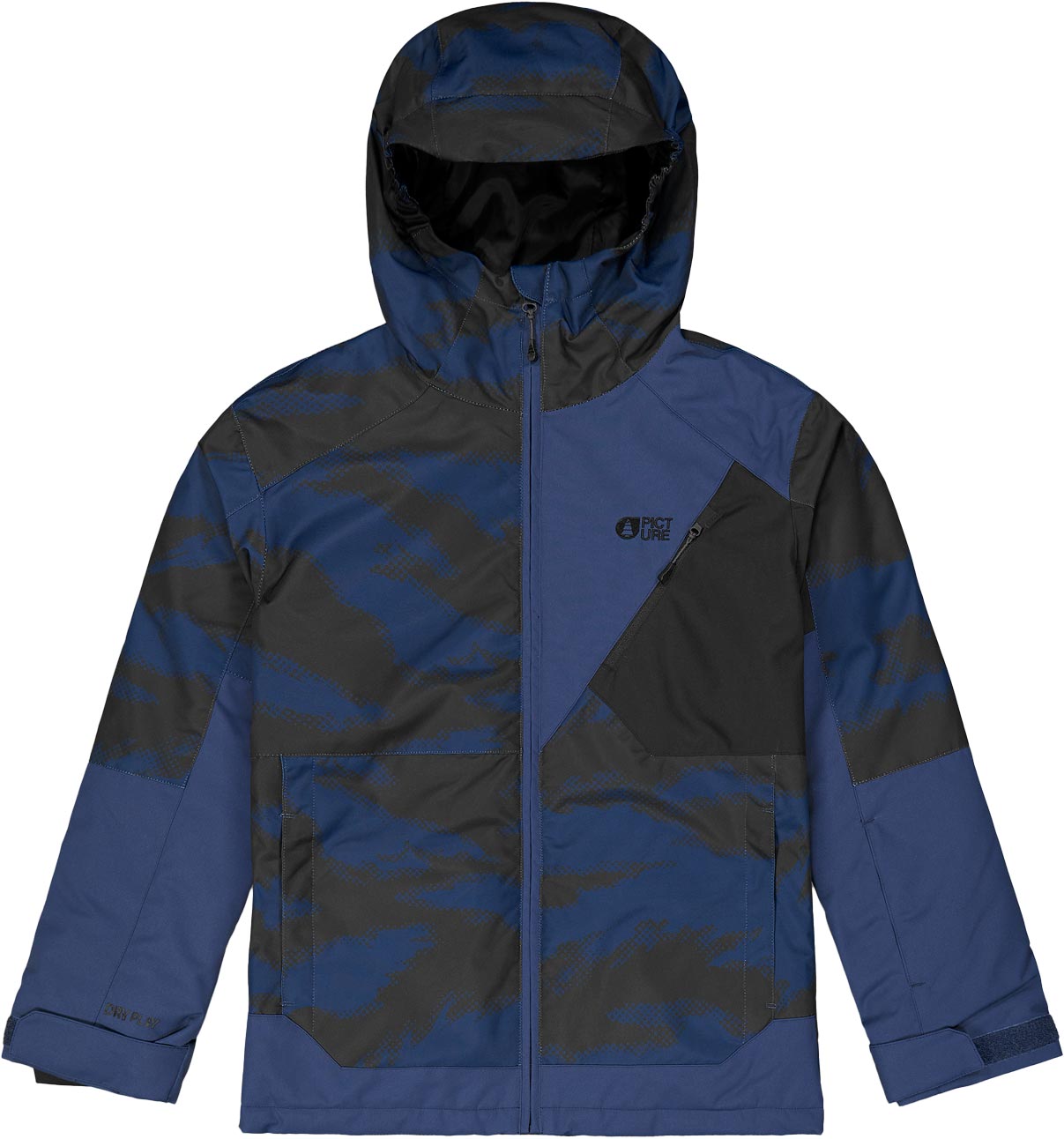 Skijacke Daumy Jkt Patriot Blue Kindergröße 158-164 cm Blau