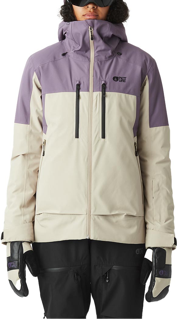 Veste de ski imper-respirant - Exa Jkt Grape Jam - Taille XS - Beige