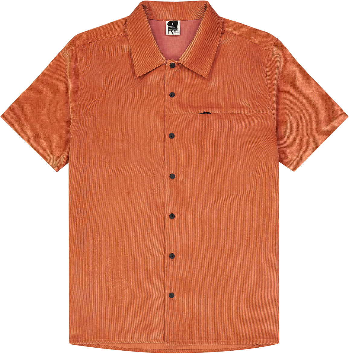 Chemise en polyester recyclé - Nollur Shirt Mango en Nylon - Taille L - Orange