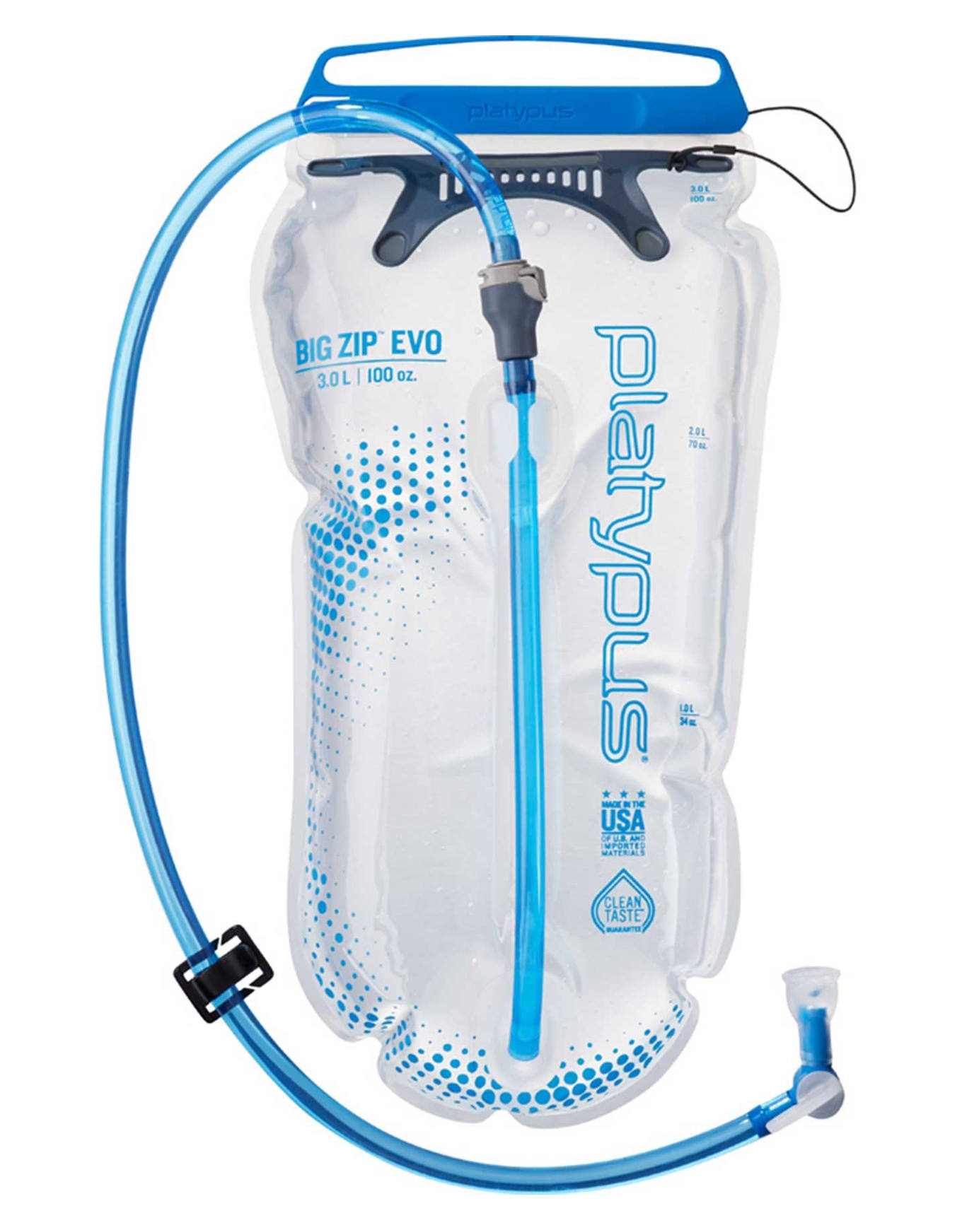 Trinkblase Big Zip EVO Größe 3 L Weiß