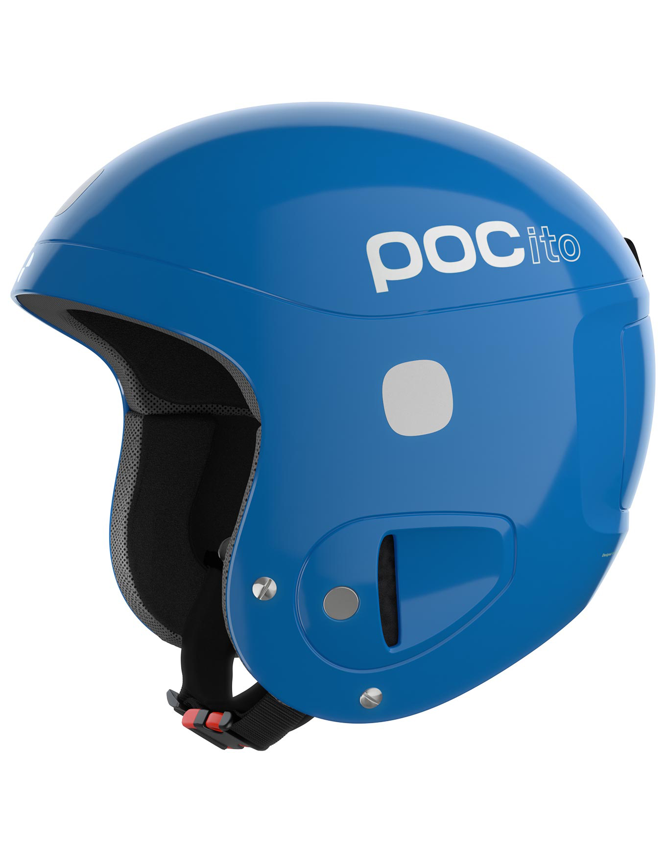Ski-/Snowboardhelm ito Skull Fluorescent Blue Kindergröße 51-54 cm Blau