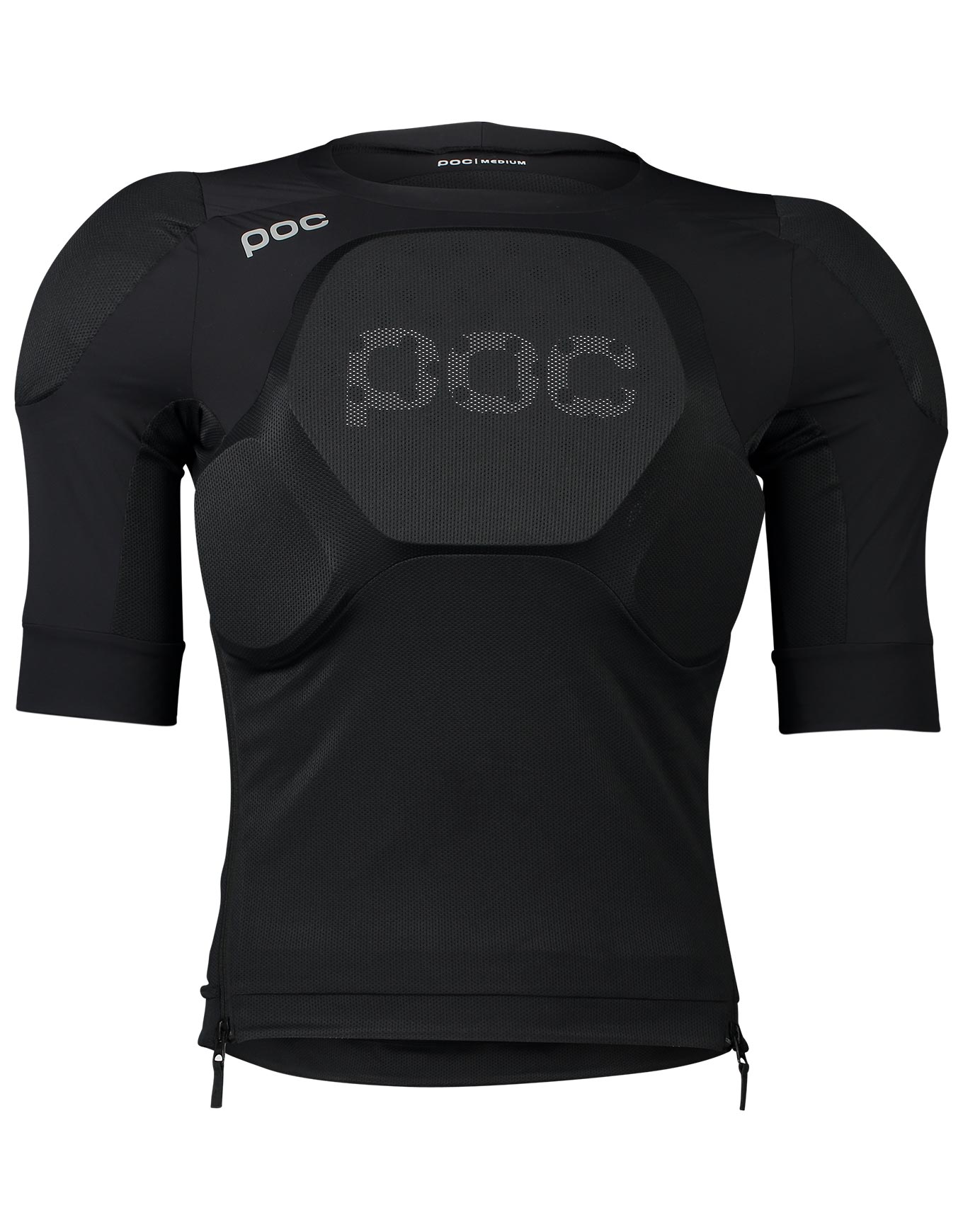 T-shirt de protection de VTT - Oseus VPD Tee Uranium Black - Taille L - Noir