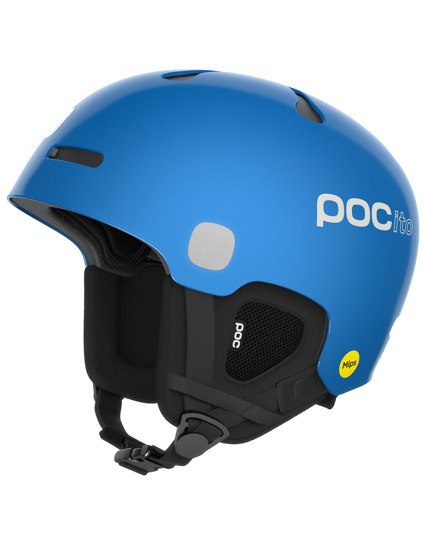 Ski-/Snowboardhelm ito Auric Cut Mips Fluorescent Blue Kindergröße 48-52 cm Blau