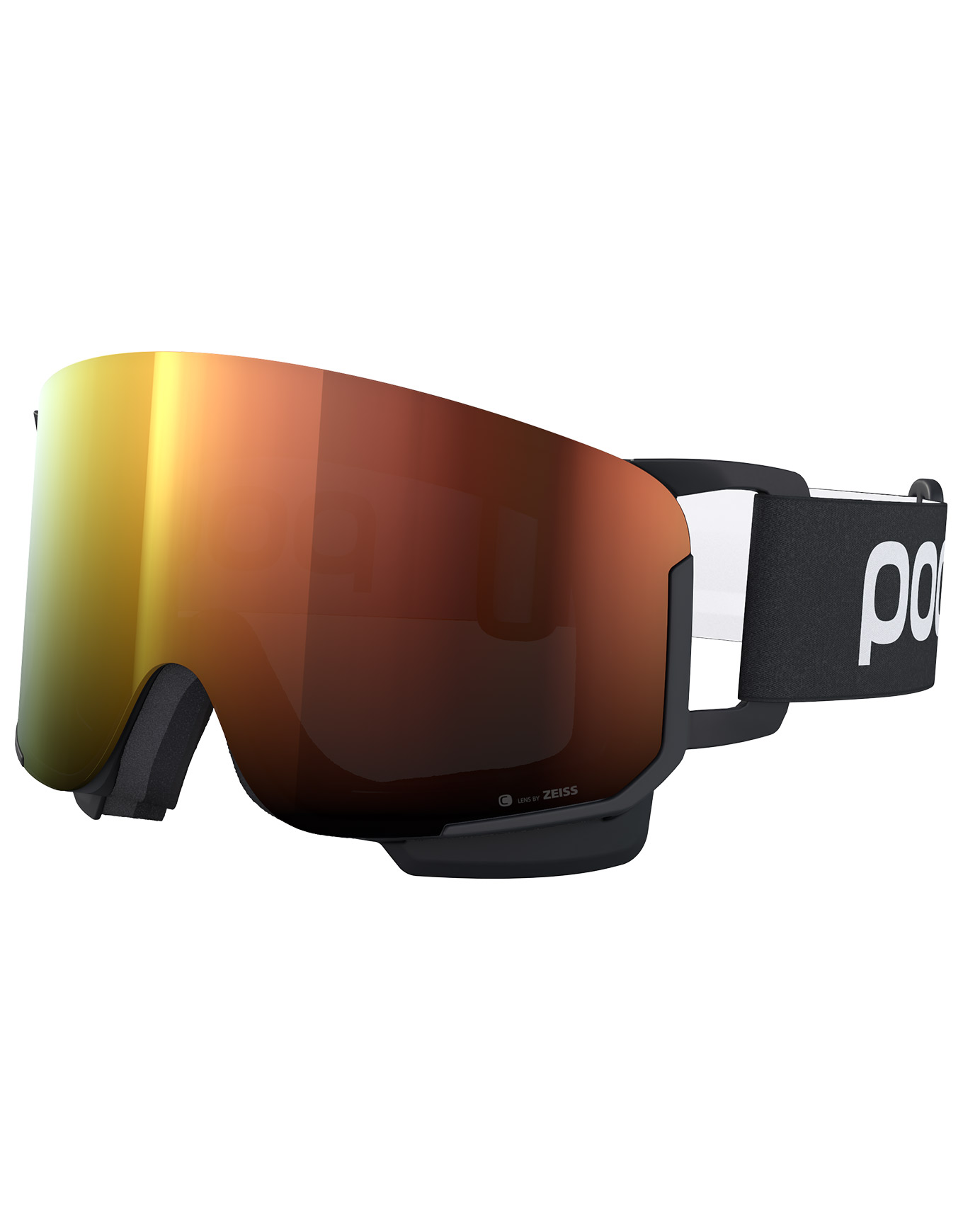 Skibrille Nexal Uranium Black/Partly Sunny Orange schwarz