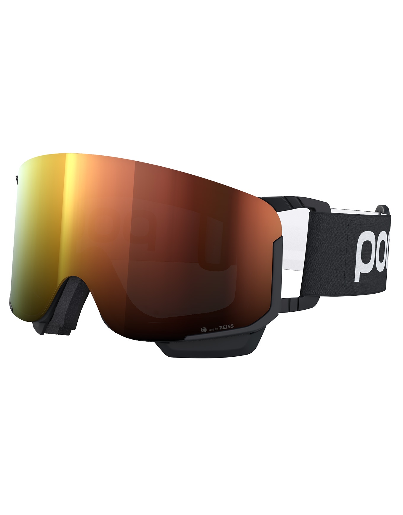 Skibrille Nexal Mid Uranium Black/Partly Sunny Orange schwarz