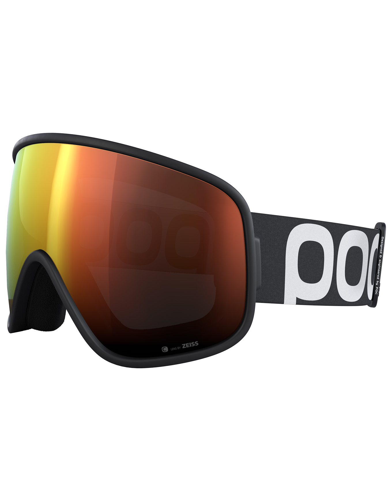 Ski-/Bergsteigerbrille Vitrea Uranium Black/Partly Sunny Orange schwarz