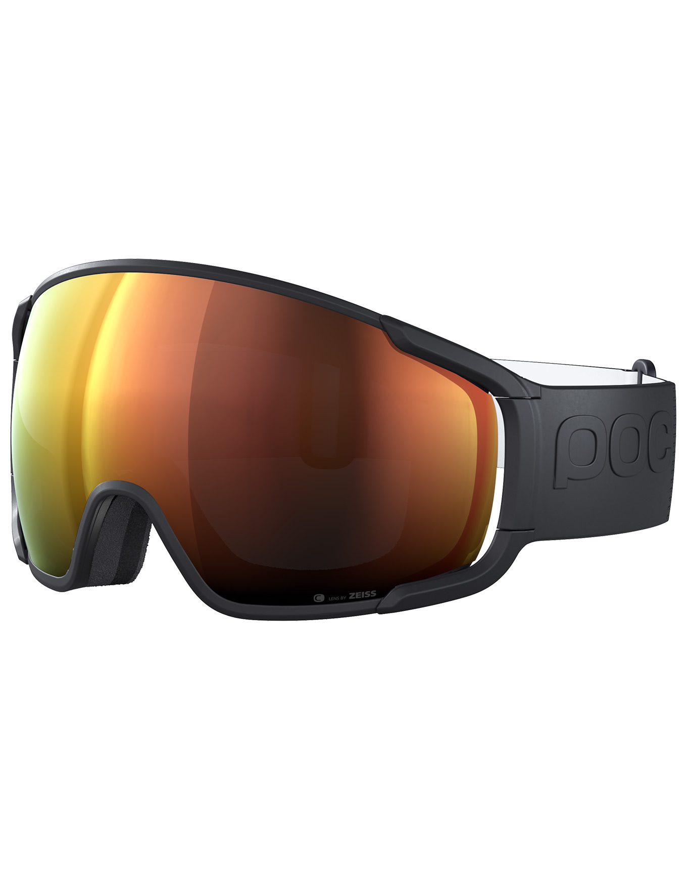 Skibrille Zonula Uranium Black/Partly Sunny Orange schwarz