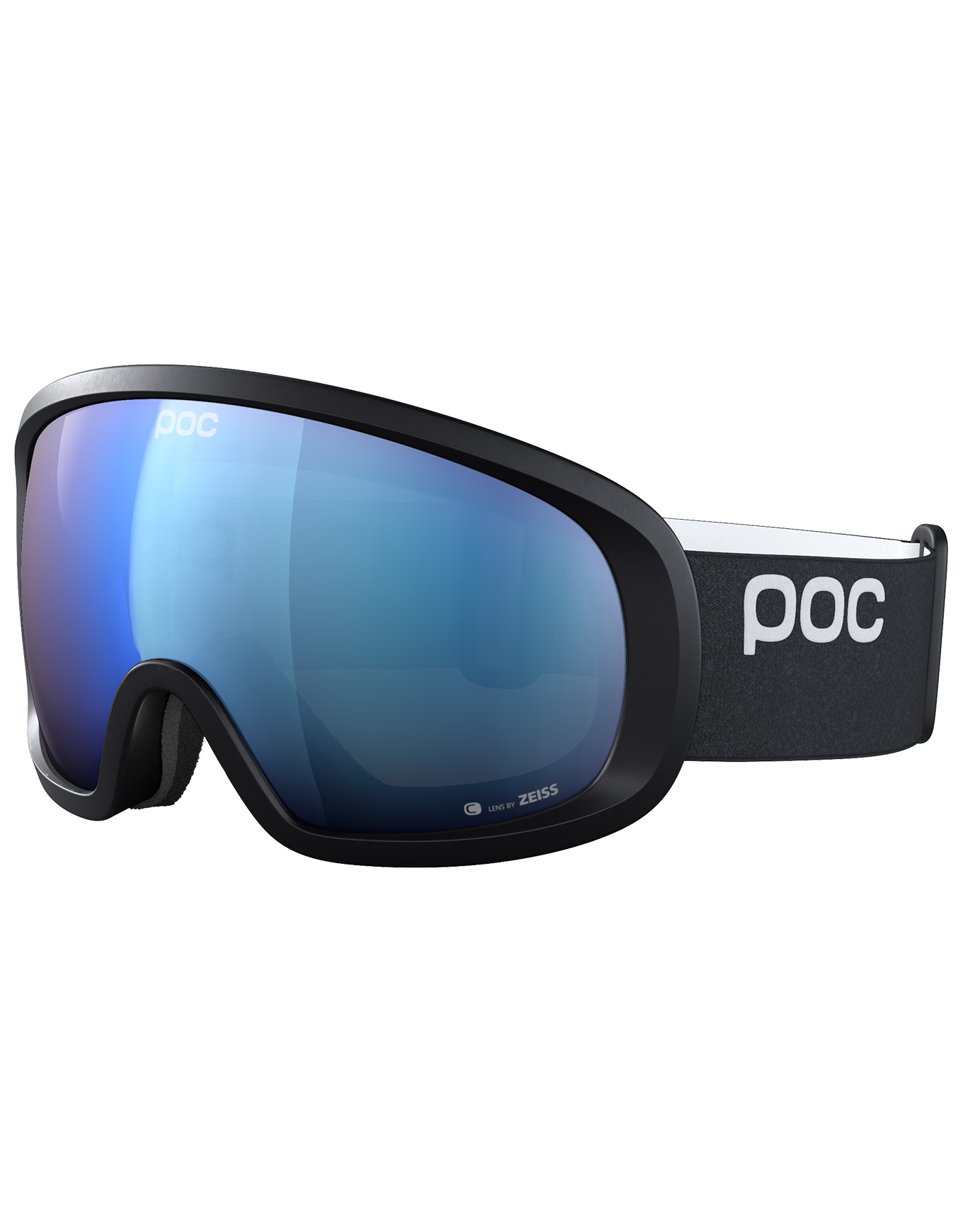 Masque de ski - Fovea Mid Uranium Black/Partly Sunny Blue - Noir