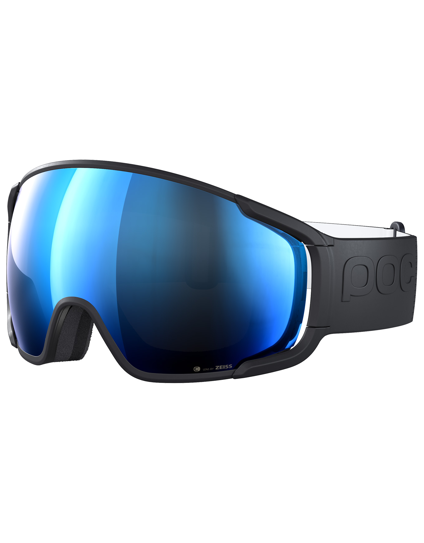 Masque de ski - Zonula Uranium Black/Partly Sunny Blue - Noir