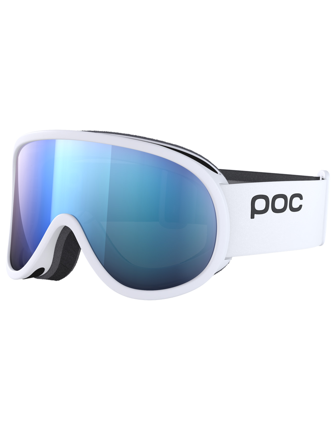 Skibrille Retina Mid Hydrogen White/Partly Sunny Blue Weiß