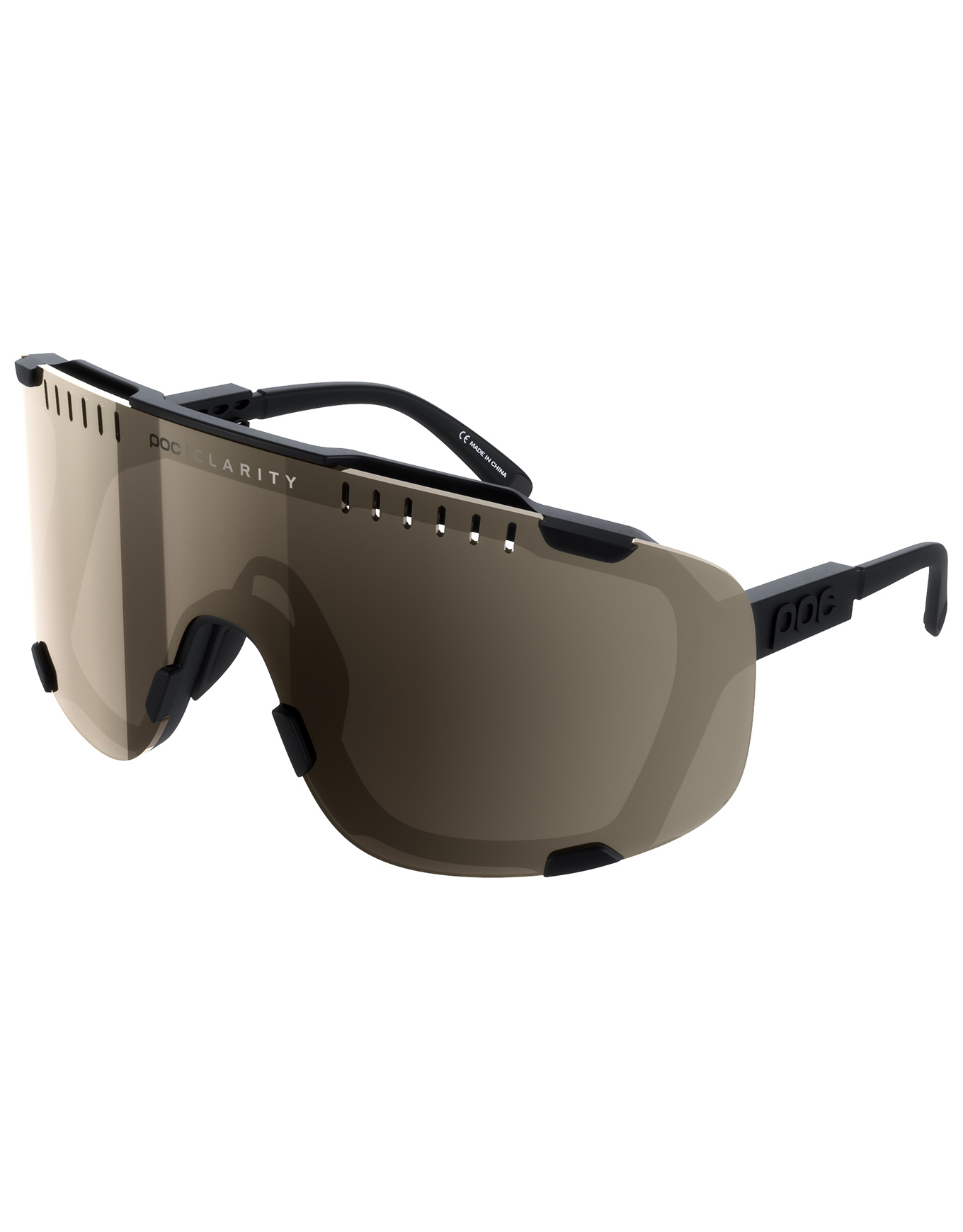 MTB-Brille – Unisex – Devour Devour Uranium Black/Clarity Trail/Partly Sunny Silver schwarz