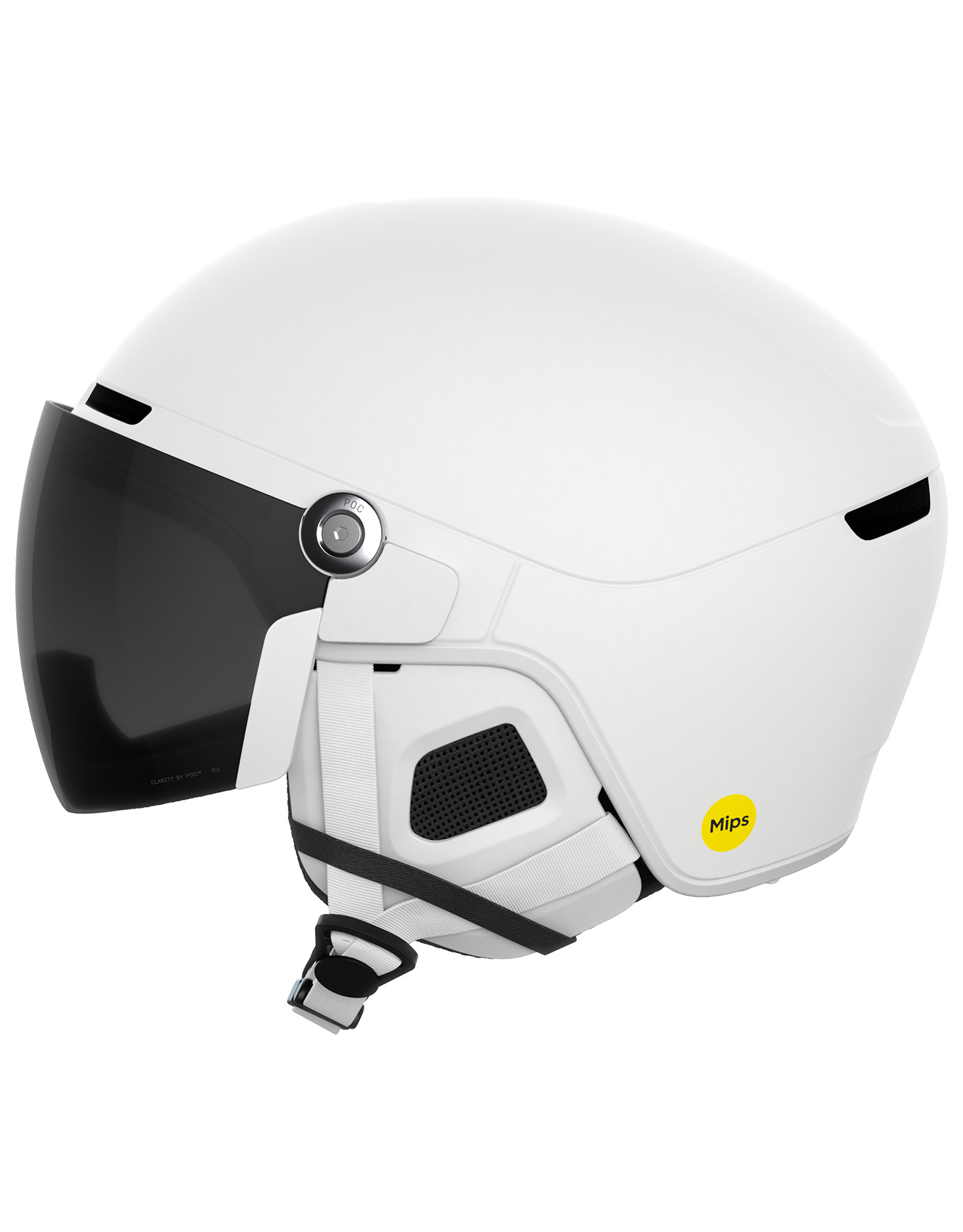 Casque de ski/snowboard - Obex Visor Hydrogen White/Clarity Universal/Sunny/Grey - Taille 51-54 cm - Blanc