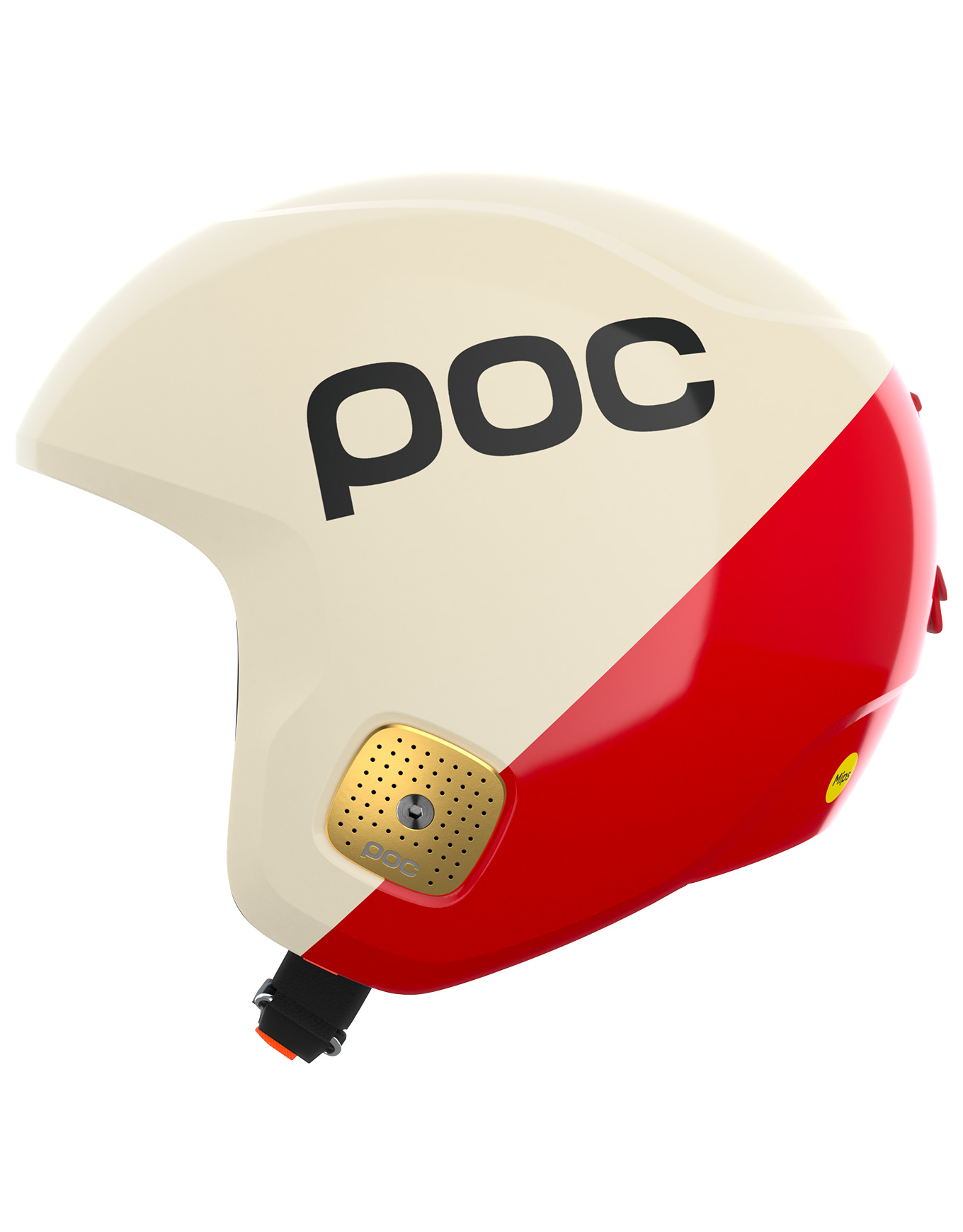 Casque de ski - Skull Dura Comp MIPS Rouge/Blanc - Taille 51-54 cm