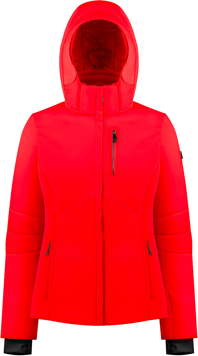 Wasserfeste und atmungsaktive Skijacke Emma Stretch Ski Jacket Scarlet Red für Damen Größe XS Rot