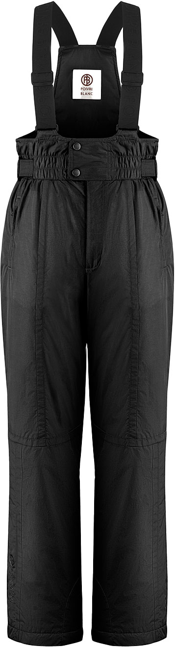 Wasserfeste und atmungsaktive Ski Latzhose Jess Ski Bib Pants Black für Damen Größe S schwarz