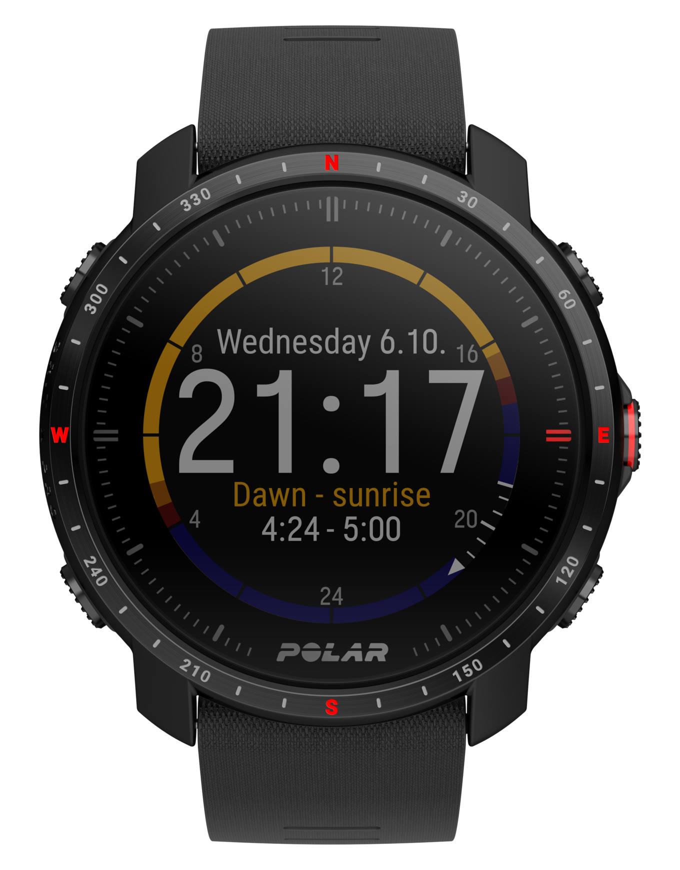 Montre GPS - Grit X Pro Black - Noir