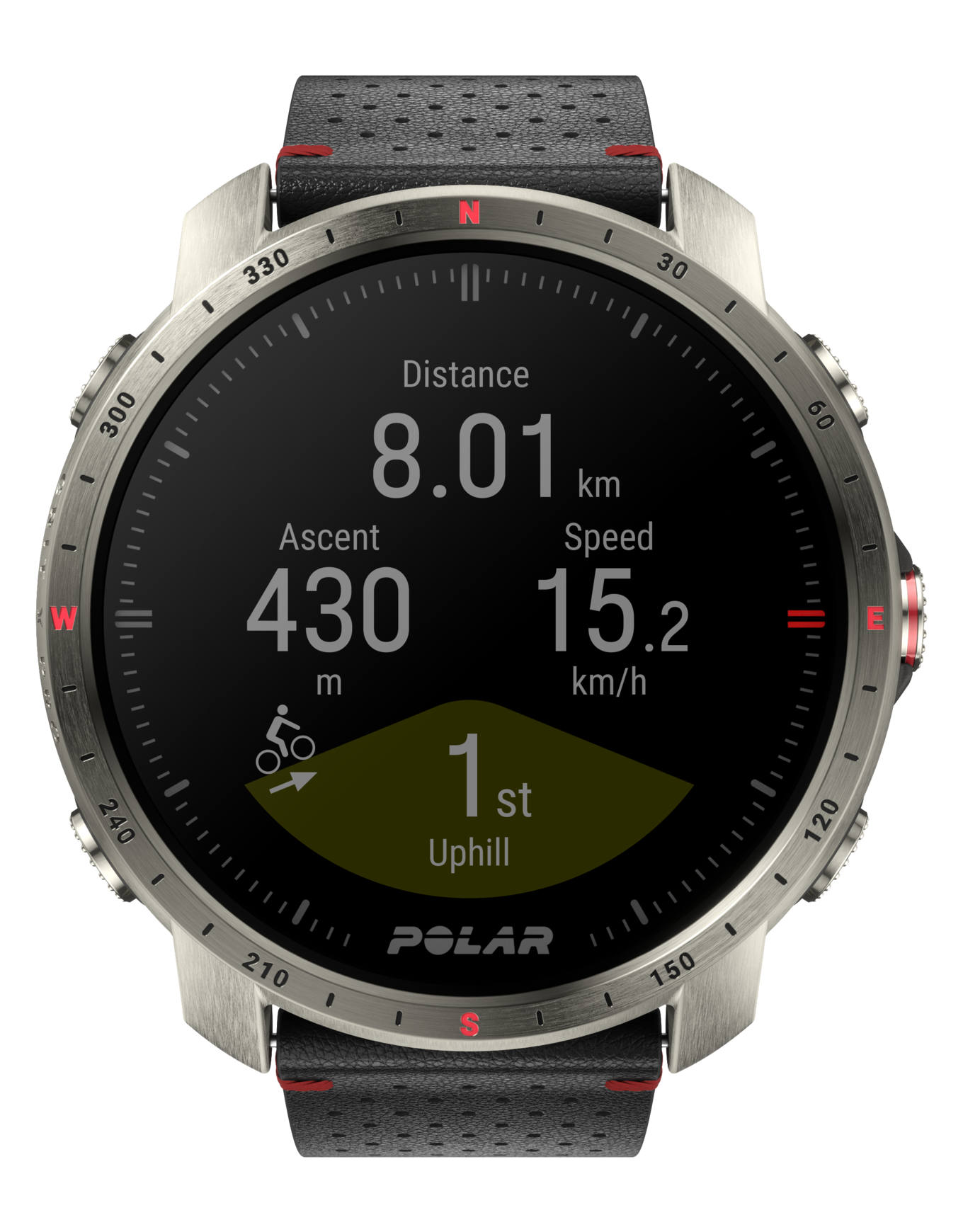Montre GPS - Grit X Pro Titan - Noir