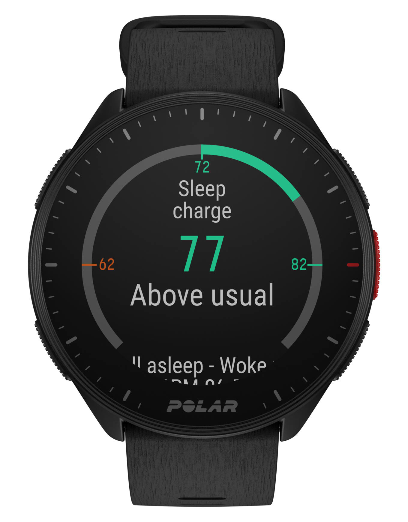Montre GPS - Pacer Black - Noir