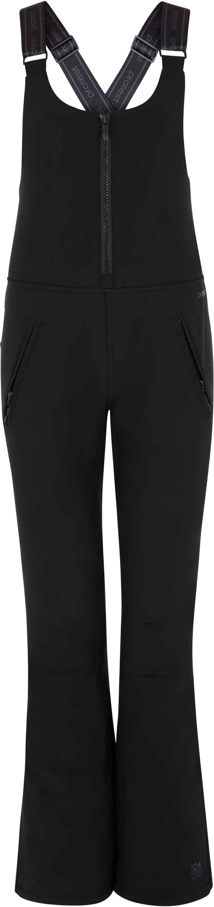 Salopette de ski - Prtholymoly Salopette True Black en Softshell - Taille L - Noir