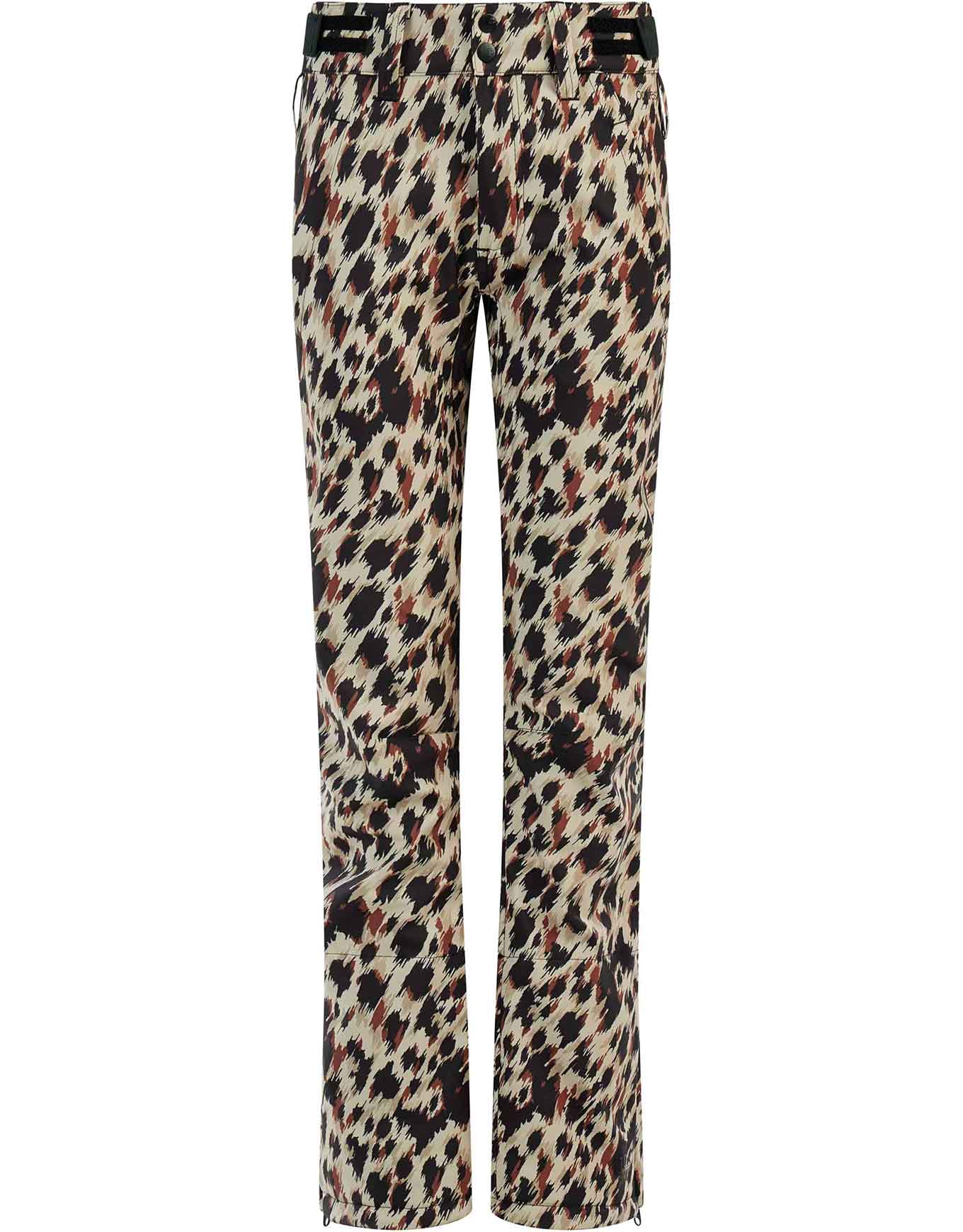 Wasserfeste Skihose Prttuuli Snowpants Bamboo Beige für Damen aus Softshell Größe S