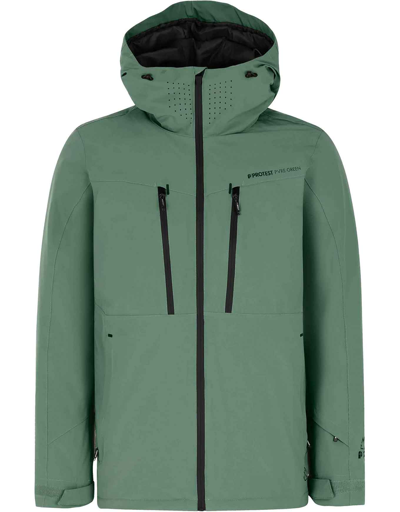 Veste de ski imperméable et respirante - Prttimothy Snowjacket Aspen green - Taille S - Vert