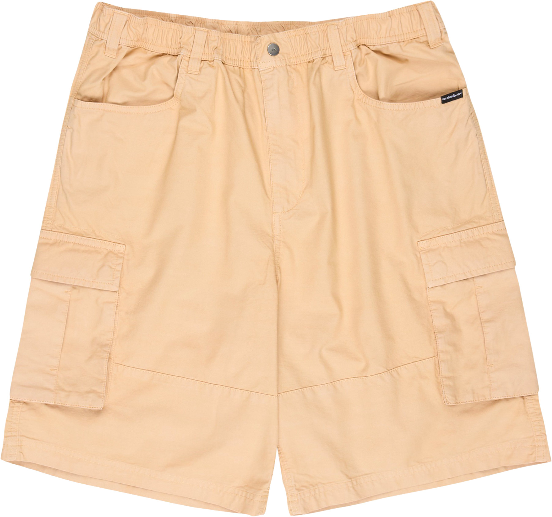 Short cargo élastiqué - Freefall Cargo Short Khaki en Coton - Taille L - Beige