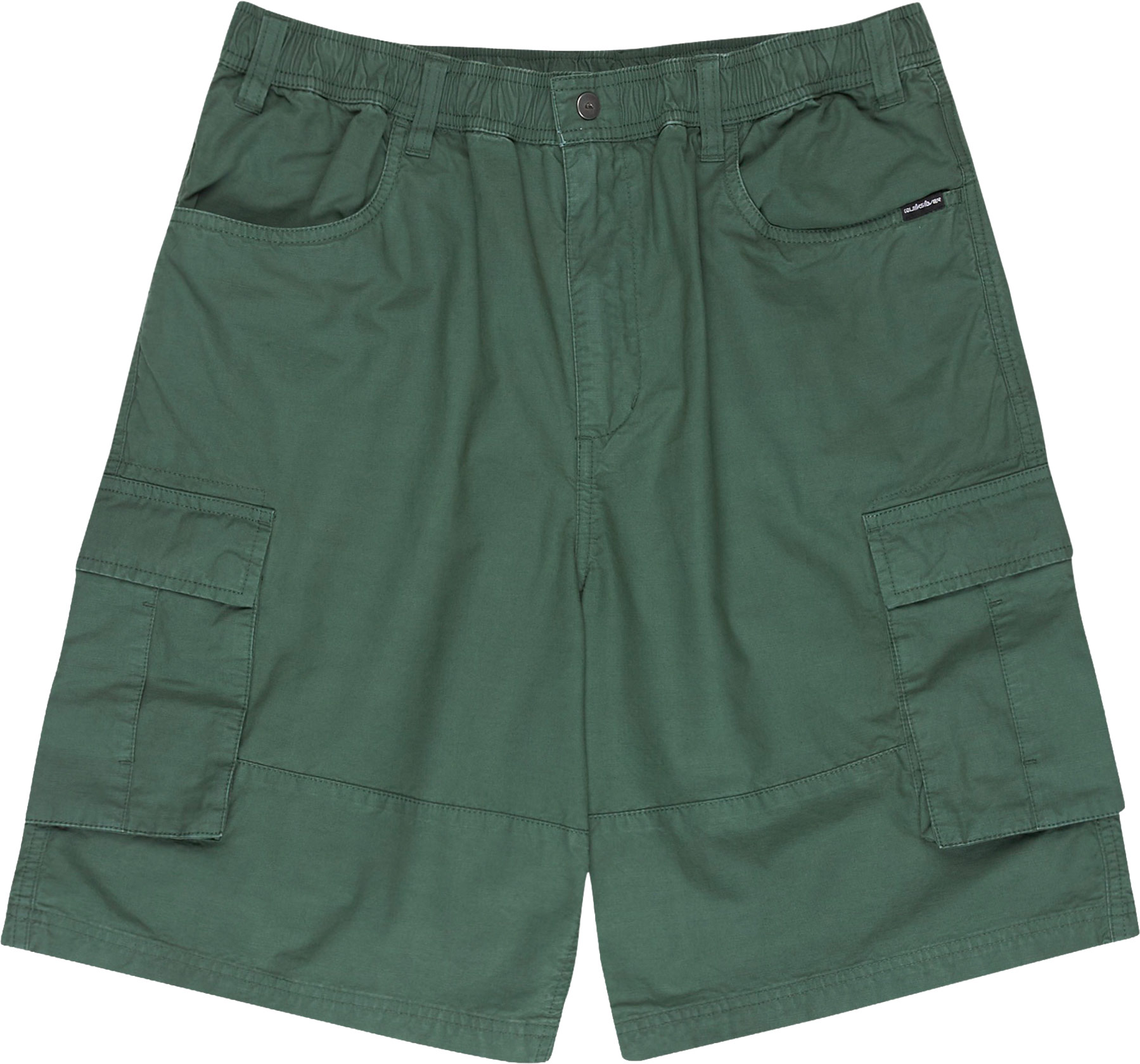 Short cargo élastiqué urbain - Freefall Cargo Short Forest en Coton - Taille M - Vert