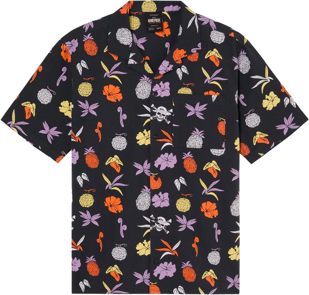 Chemise en coton - One Piece No Mi Shirt Phantom Opqs Gomu No Mi en Coton - Taille M - Navy