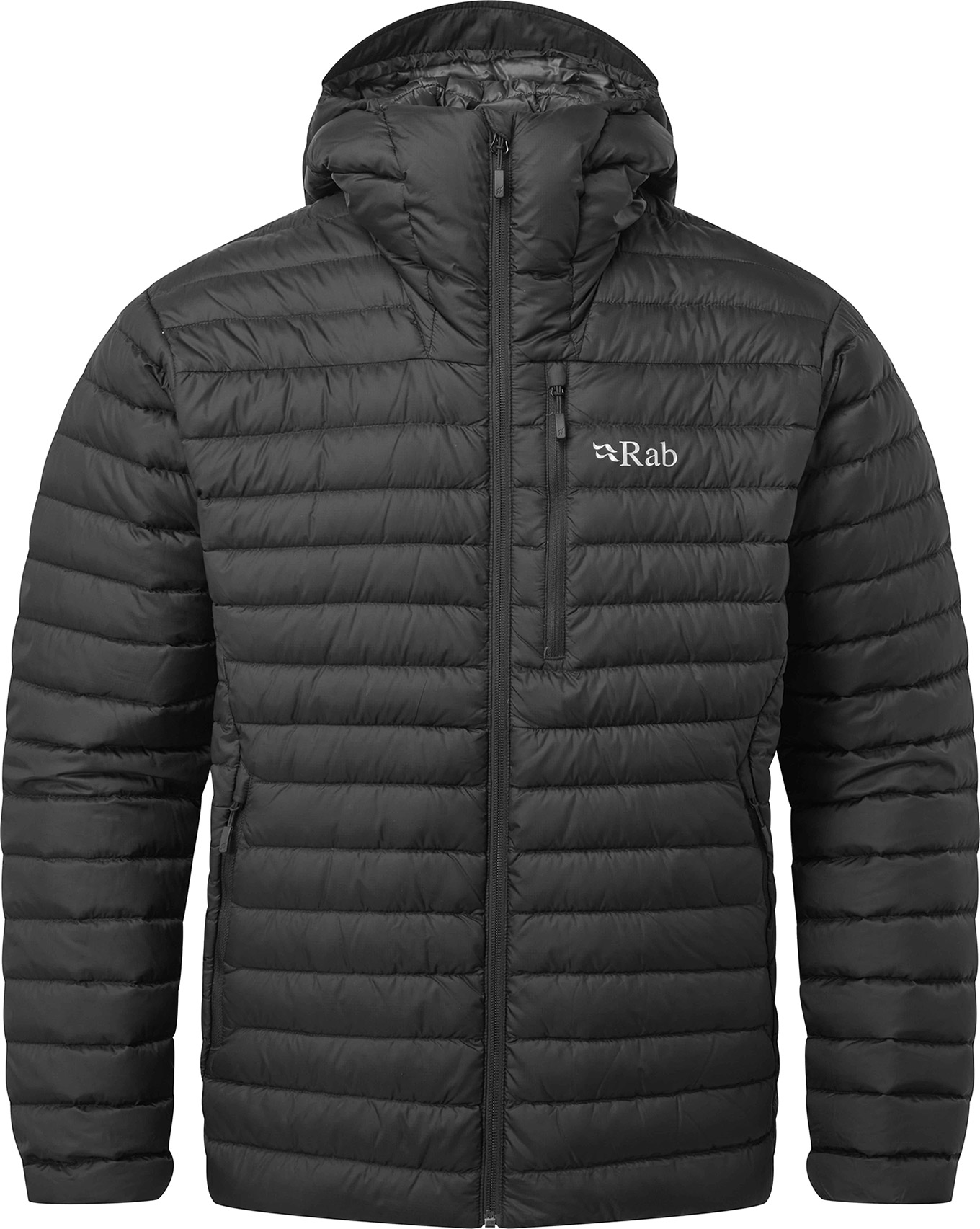 Doudoune chaude en duvet - Microlight Alpine Jacket Black - Taille M - Noir