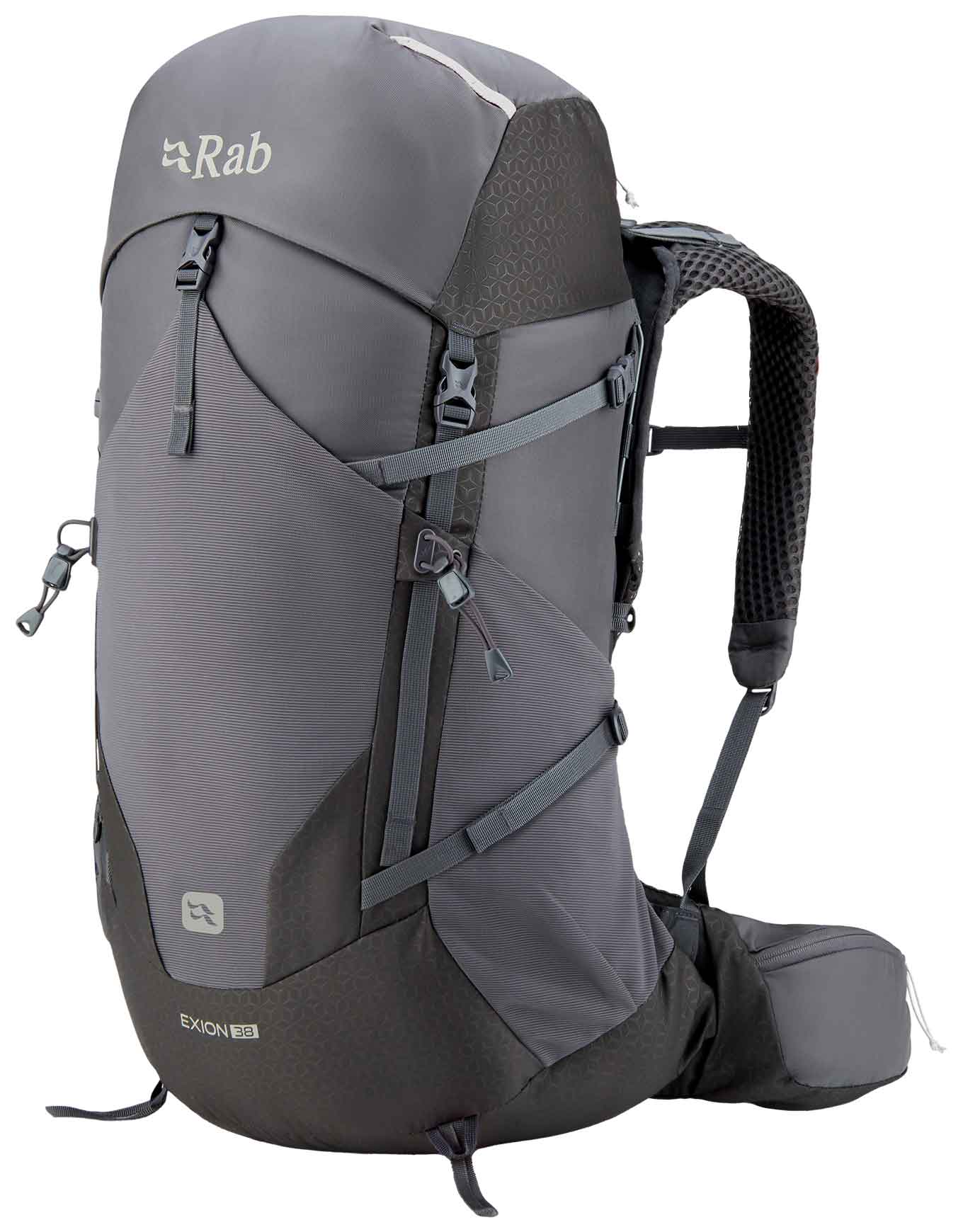 Sac à dos de randonnée - Exion 38 Anthracite/Graphene en Nylon - Taille M/L - Gris